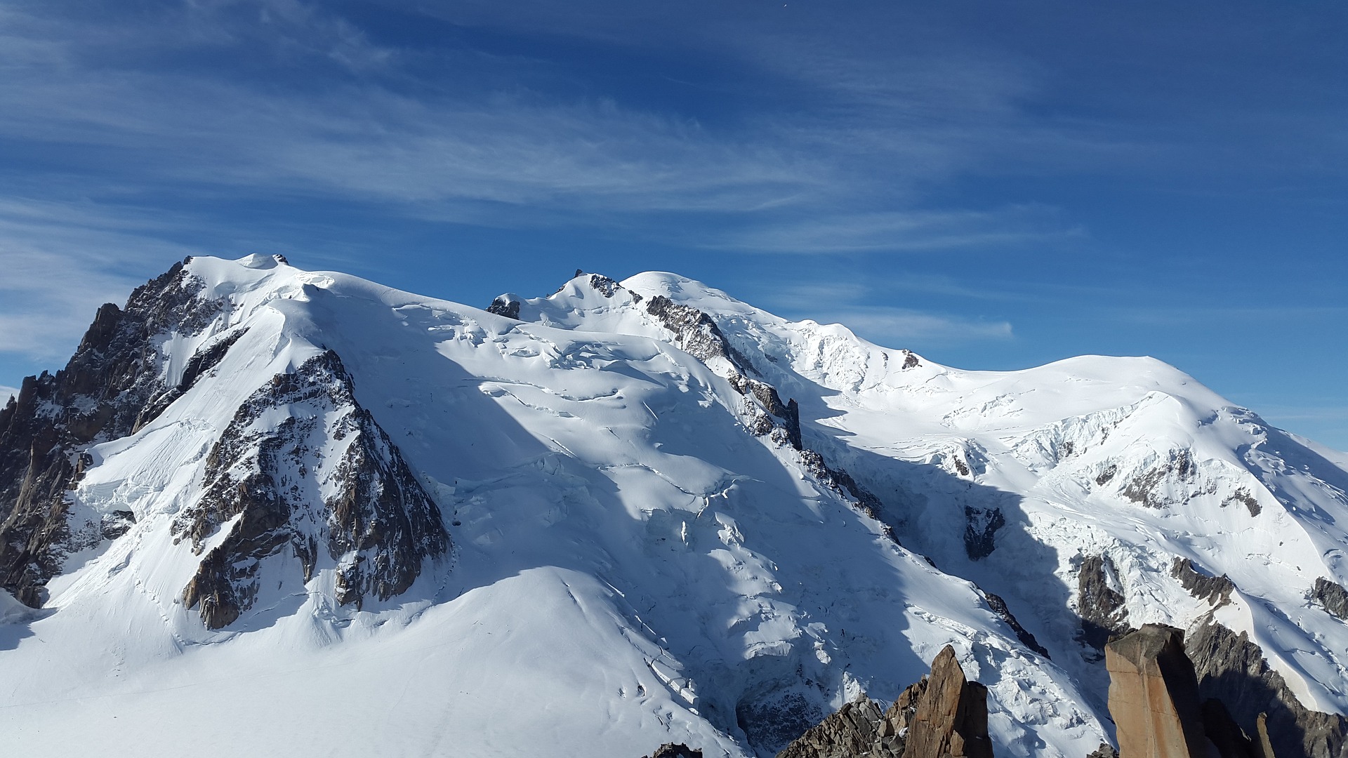 Ingolf Derkow und das Bergwandern Alpen mont-blanc