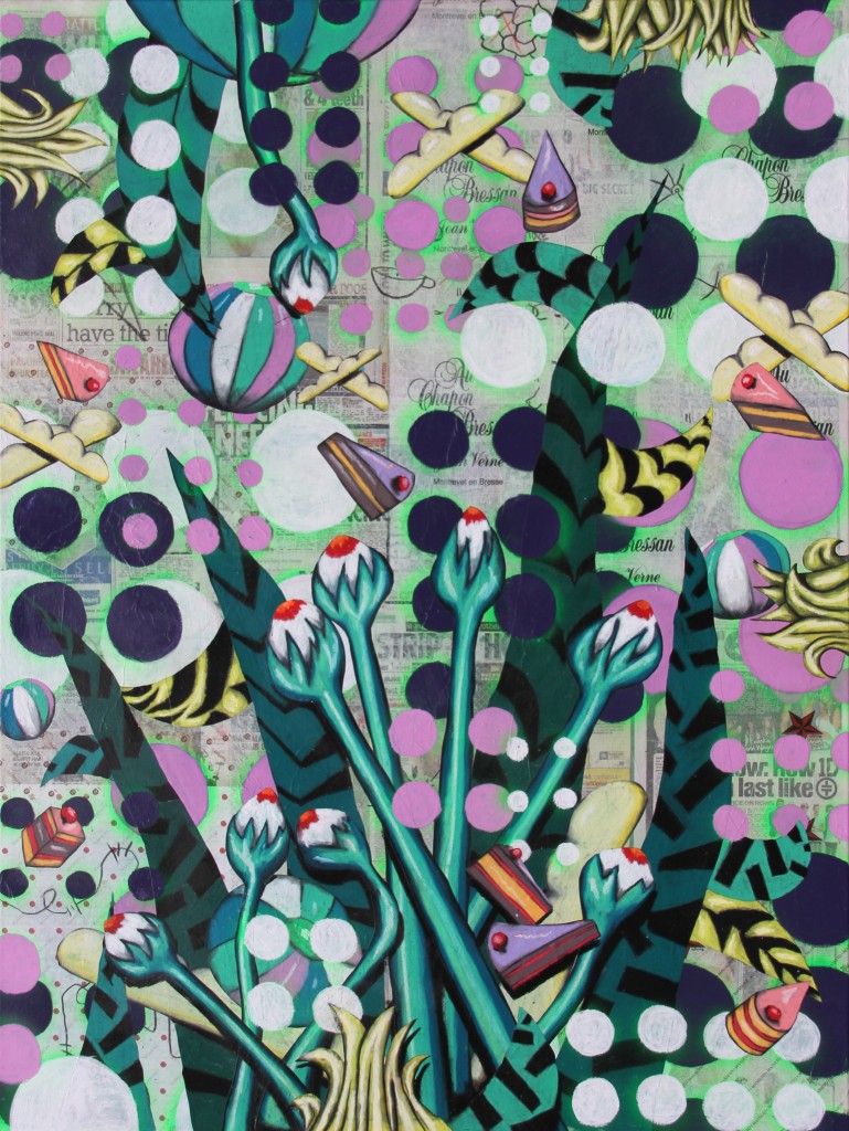 Tilo Kaiser a great way to sped the afternoon, 160cm x 120cm, 2014